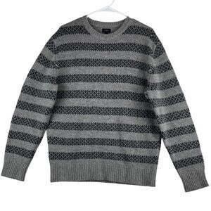 J. Crew Men's 100% Lambswool Fair Isle Sweater Style.